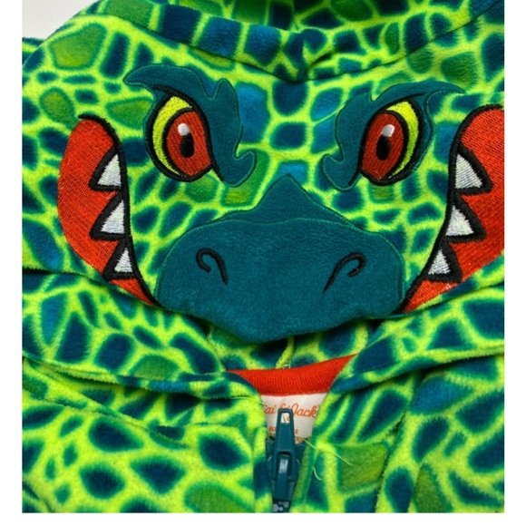 Dragon/Lizard Fleece Onesie Costume - Picture 2 of 11
